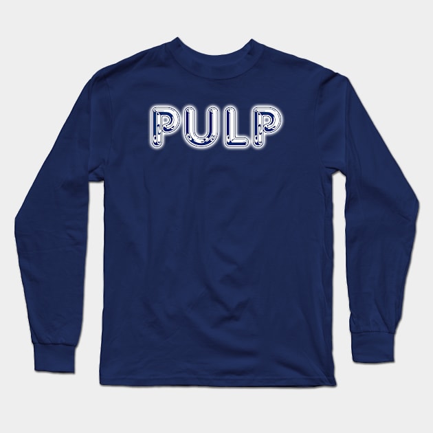 Pulp, Finland, Flow Festival 2024 Long Sleeve T-Shirt by Parsonsarts